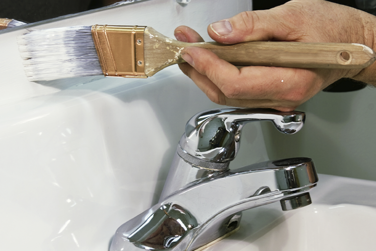 How to Quickly Paint Around a Toilet and Other Tips for Painting Tight