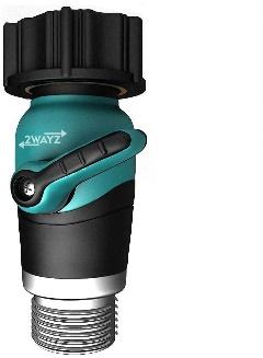 2Wayz- Garden Hose Shutoff Valve