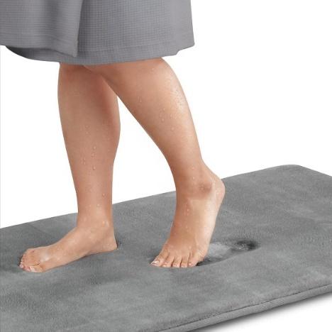 Genteele Memory Foam Non-Slip Bathroom Rugs For Elderly