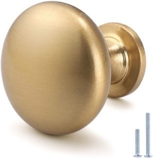 Golden Time Hardware Antique Brass Drawer Knob