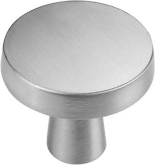 Goldenwarm Round Cabinet Knobs Brushed Nickel Drawer Pull Knobs