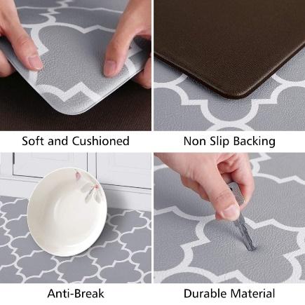 Kmat Cushioned Anti-Fatigue Kitchen Rug