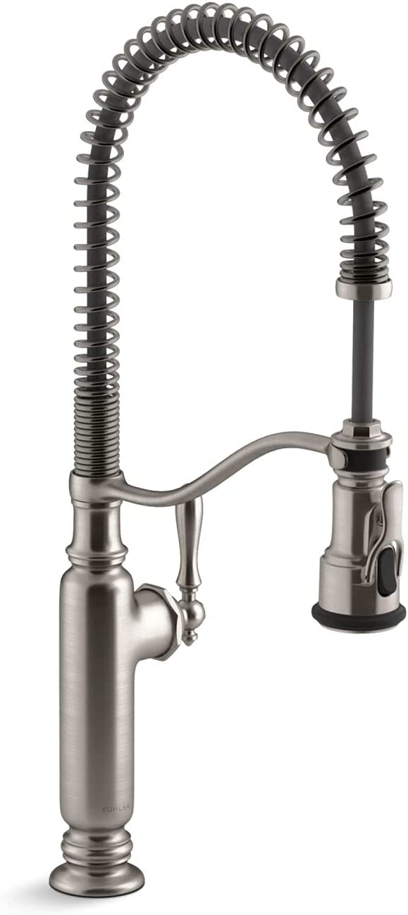 Kohler K-77515-Vs Tournant Semi-Professional Pull-Down Kitchen Sink Faucet