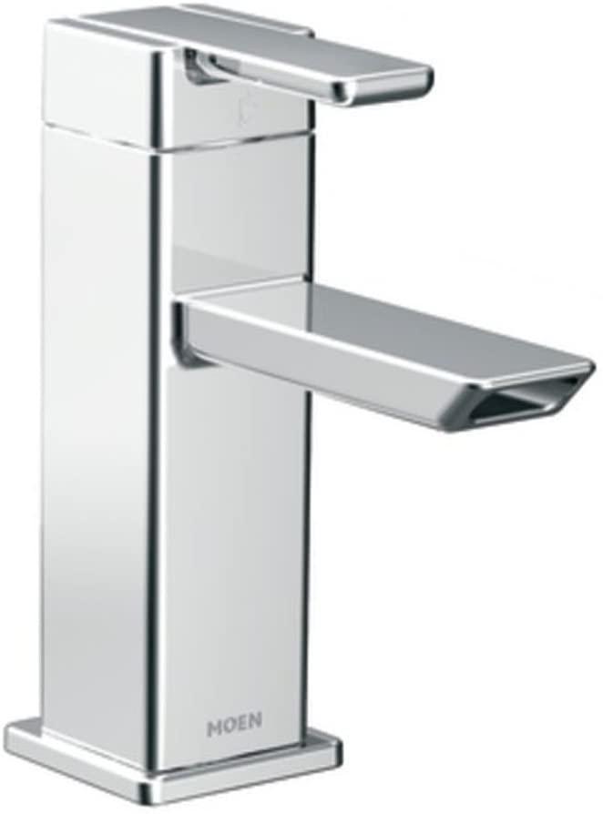 Moen S6700 90 Degree One-Handle Modern Bathroom Faucet