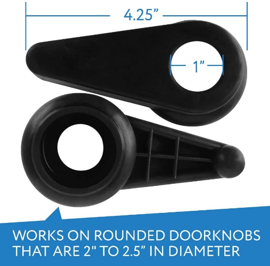 Rubberized Door Handle Extender