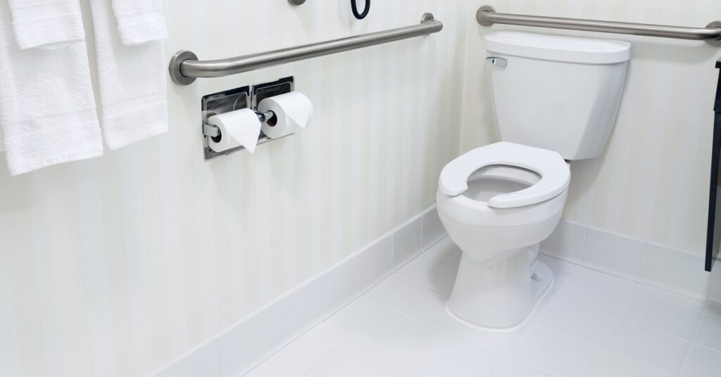 The Best Placement for Grab Bars Around Toilet Aging in Place