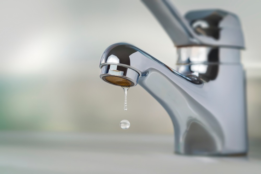 kitchen faucet with drop